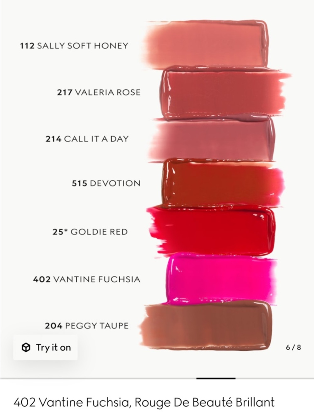 Gucci Lipstick Vantine Fuchsia - Picture 5 of 5